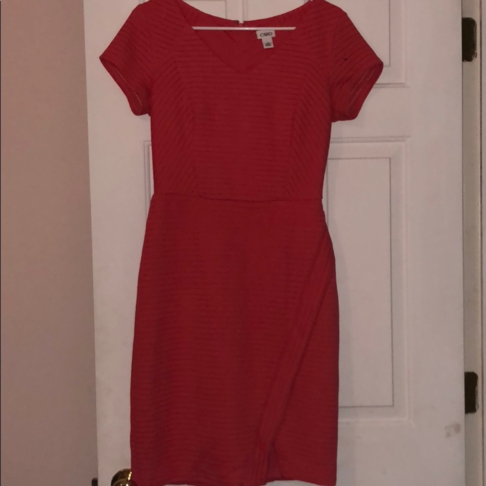 Pink orange Elegant Cato Dress